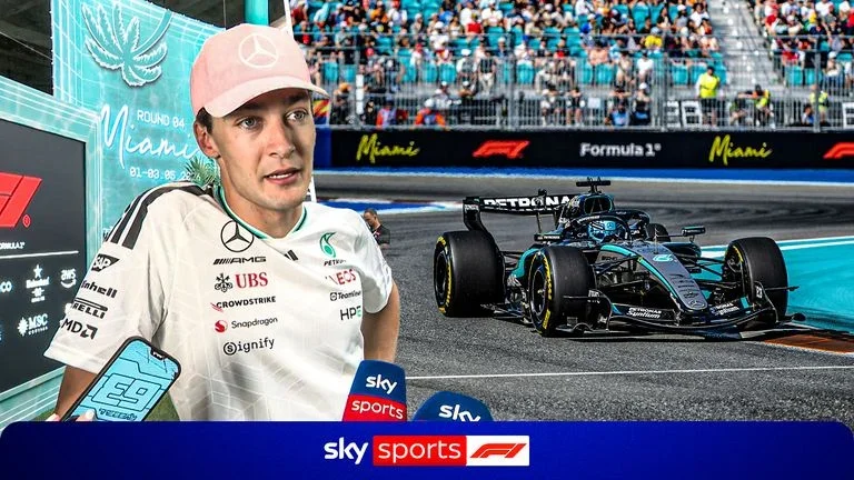 Following a disappointing result at the Miami Grand Prix, Mercedes' George Russell says the 'real test' will be in the next few races.